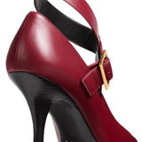 Khaite Sloan Pump - Vermillion