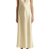 Khaite Taja Dress - Vermillion