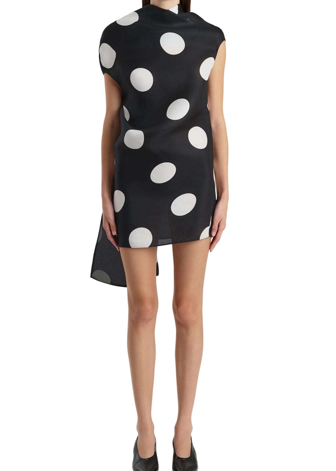 Khaite Tatia Dress - Vermillion