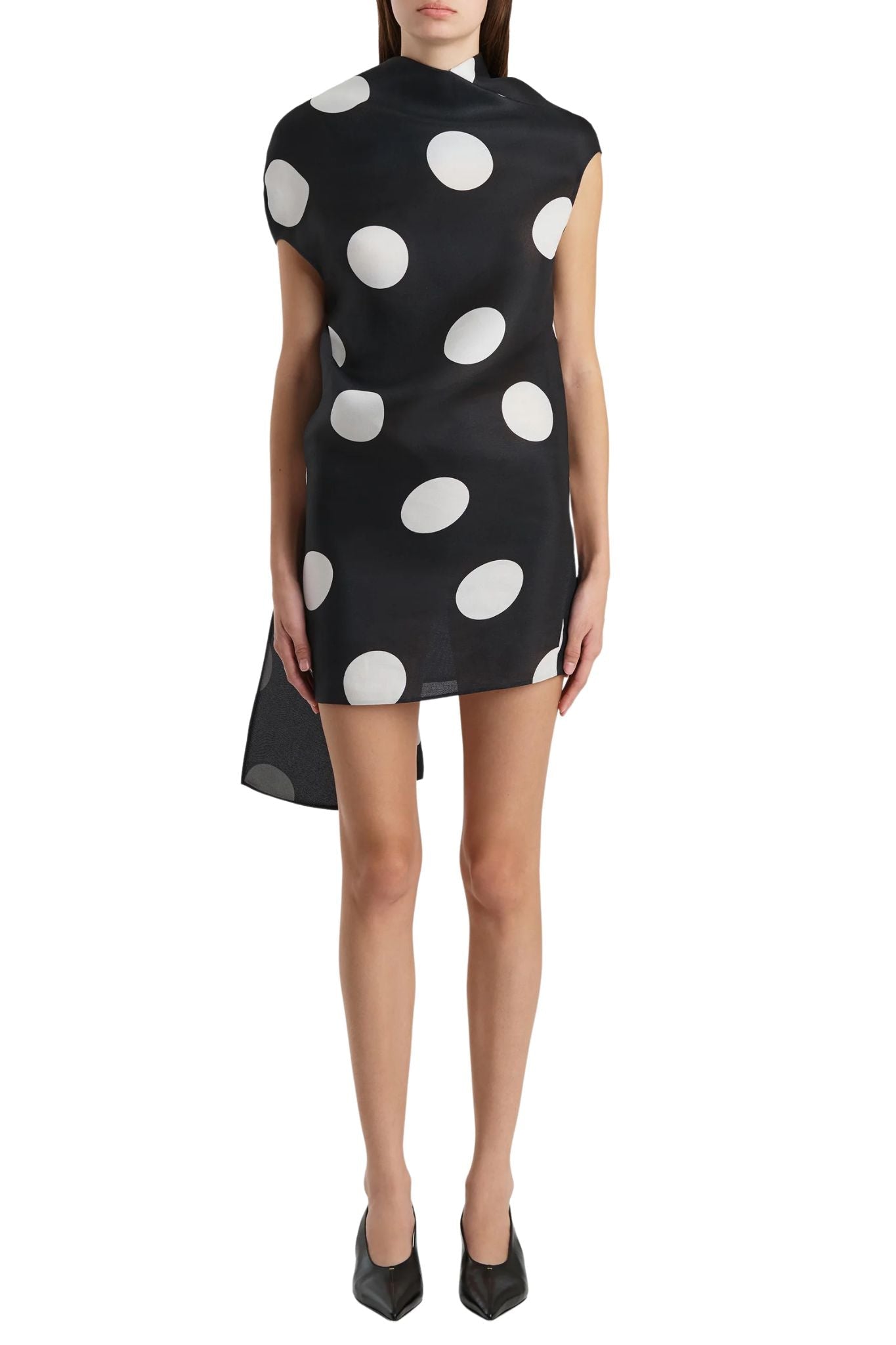 Khaite Tatia Dress - Vermillion