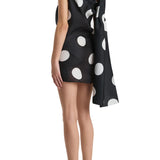 Khaite Tatia Dress - Vermillion