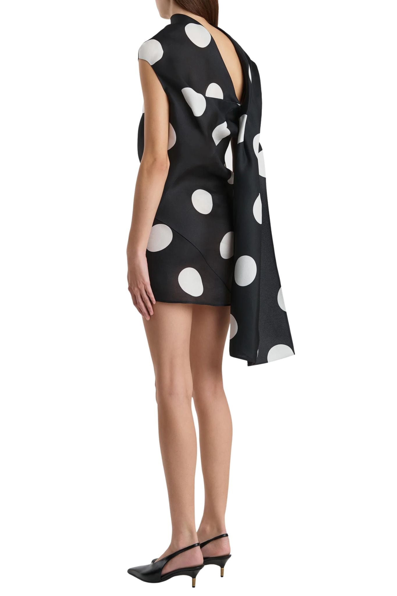 Khaite Tatia Dress - Vermillion