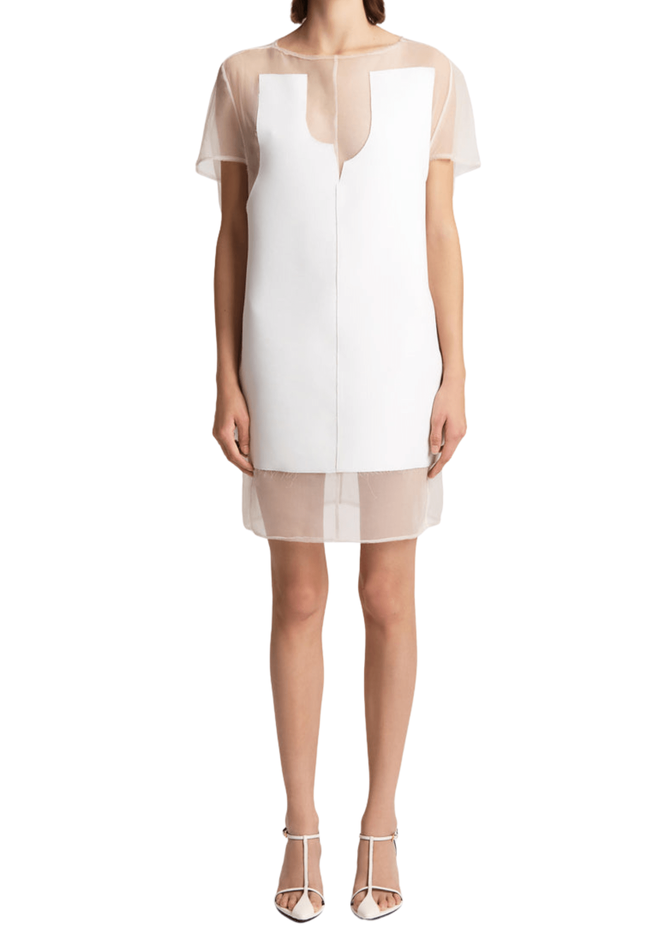 Khaite Winona Dress - Vermillion