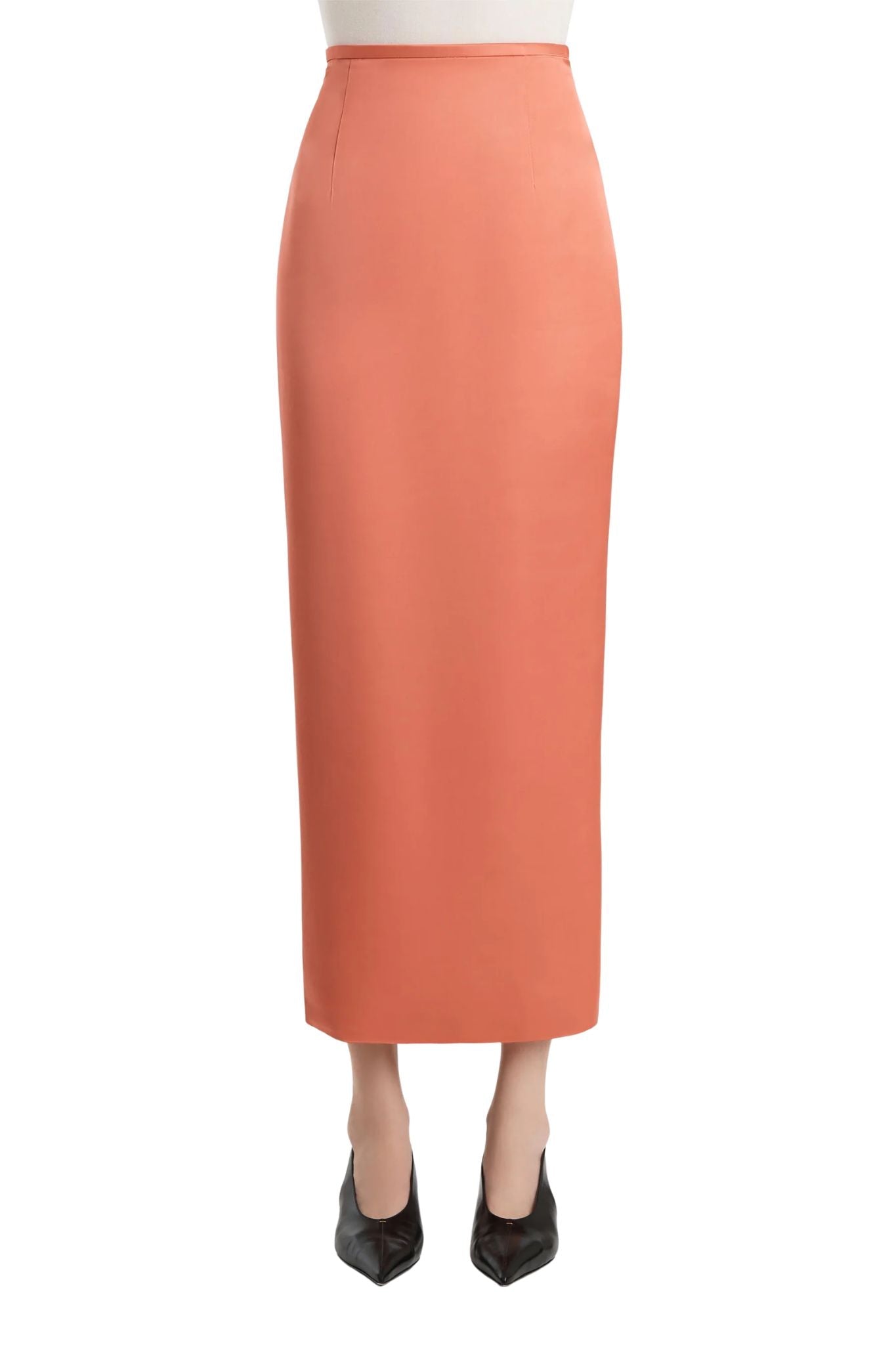 Khaite Winton Skirt - Vermillion