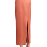 Khaite Winton Skirt - Vermillion