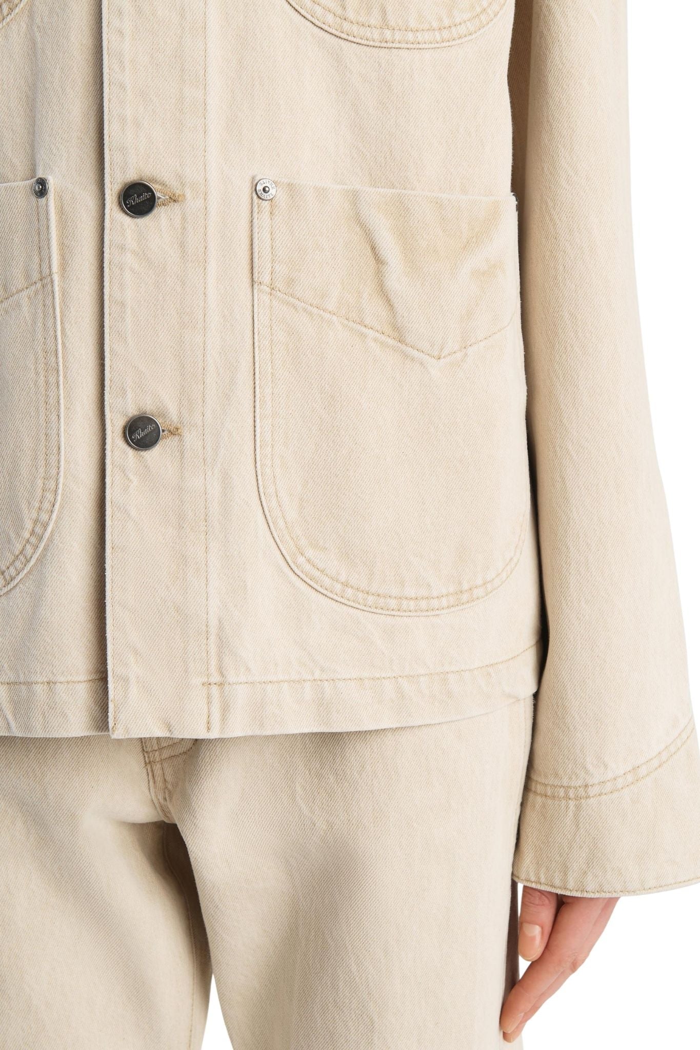 Khaite Wyatt Jacket - Vermillion