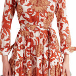 La Double J Bellini Dress - Vermillion