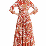 La Double J Bellini Dress - Vermillion