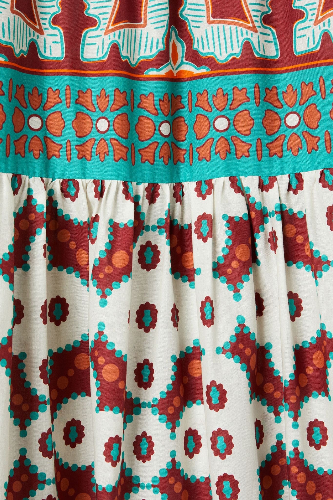 La Double J Big Skirt - Vermillion