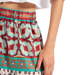 La Double J Big Skirt - Vermillion