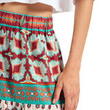 La Double J Big Skirt - Vermillion