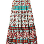 La Double J Big Skirt - Vermillion