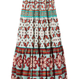 La Double J Big Skirt - Vermillion