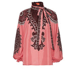 La Double J Cerere Blouse - Vermillion