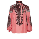 La Double J Cerere Blouse - Vermillion