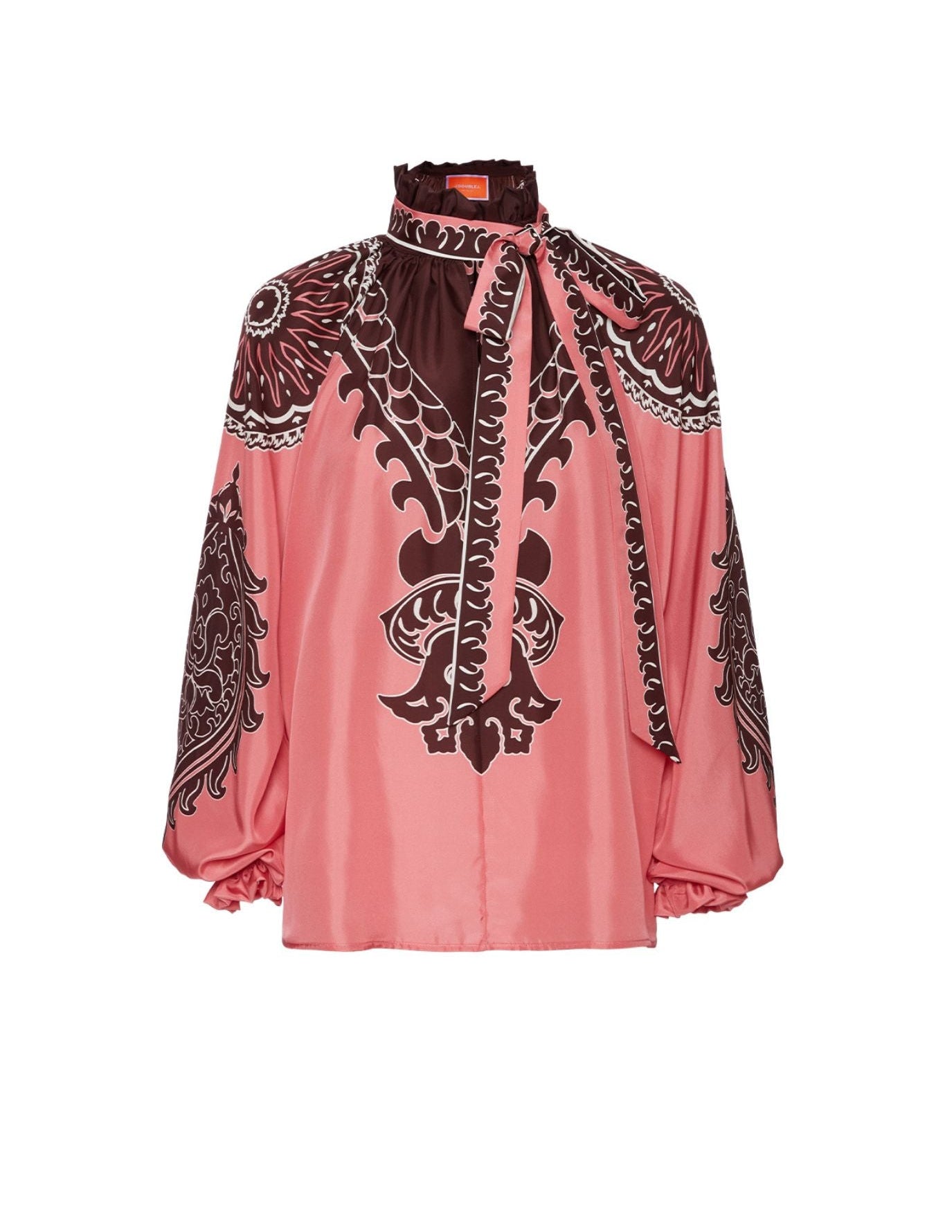 La Double J Cerere Blouse - Vermillion