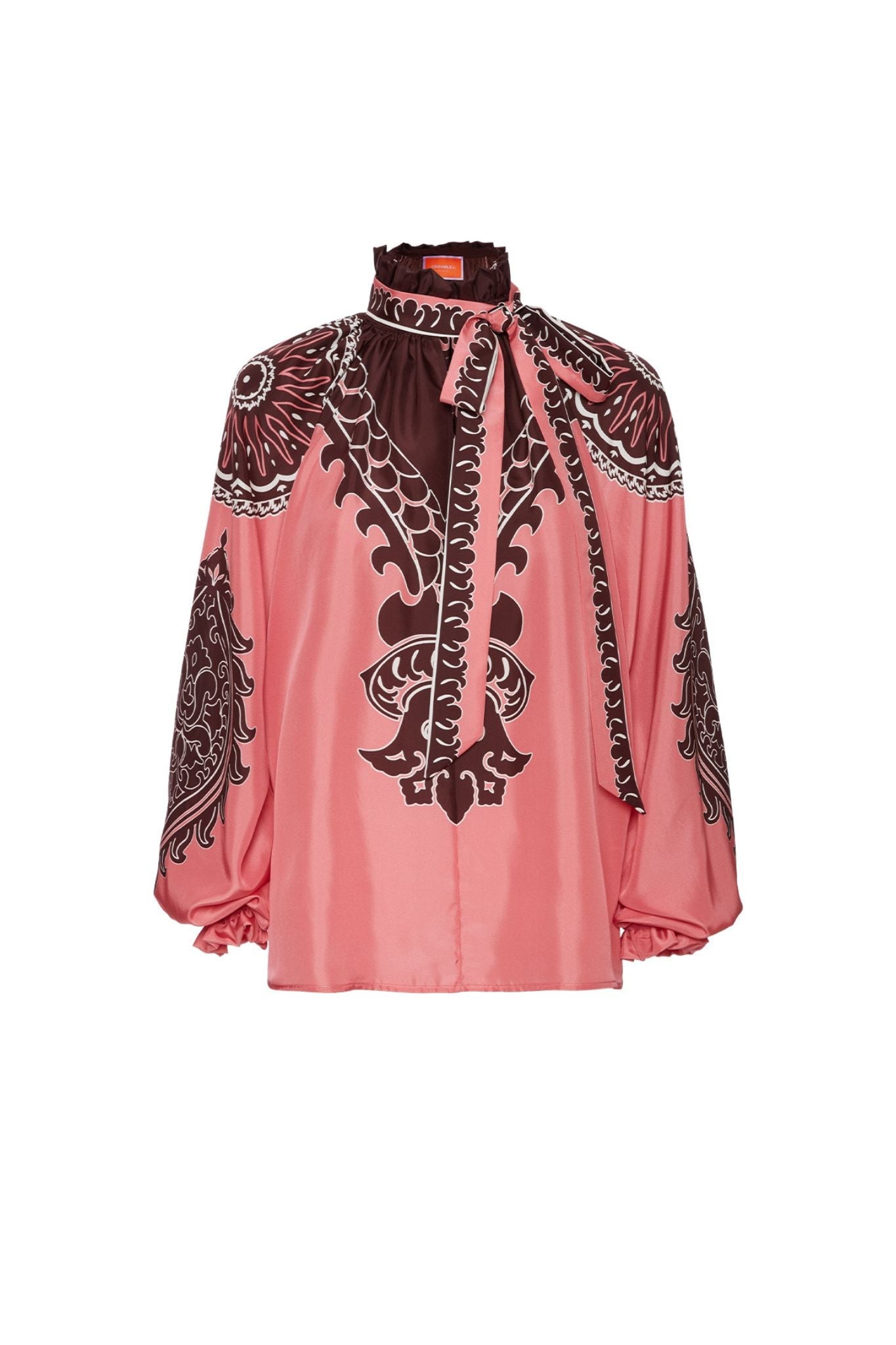 La Double J Cerere Blouse - Vermillion