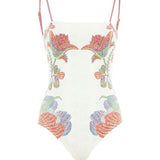 La Double J Elle Reversible Swimsuit - Vermillion