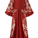 La Double J Magnifico Dress - Vermillion