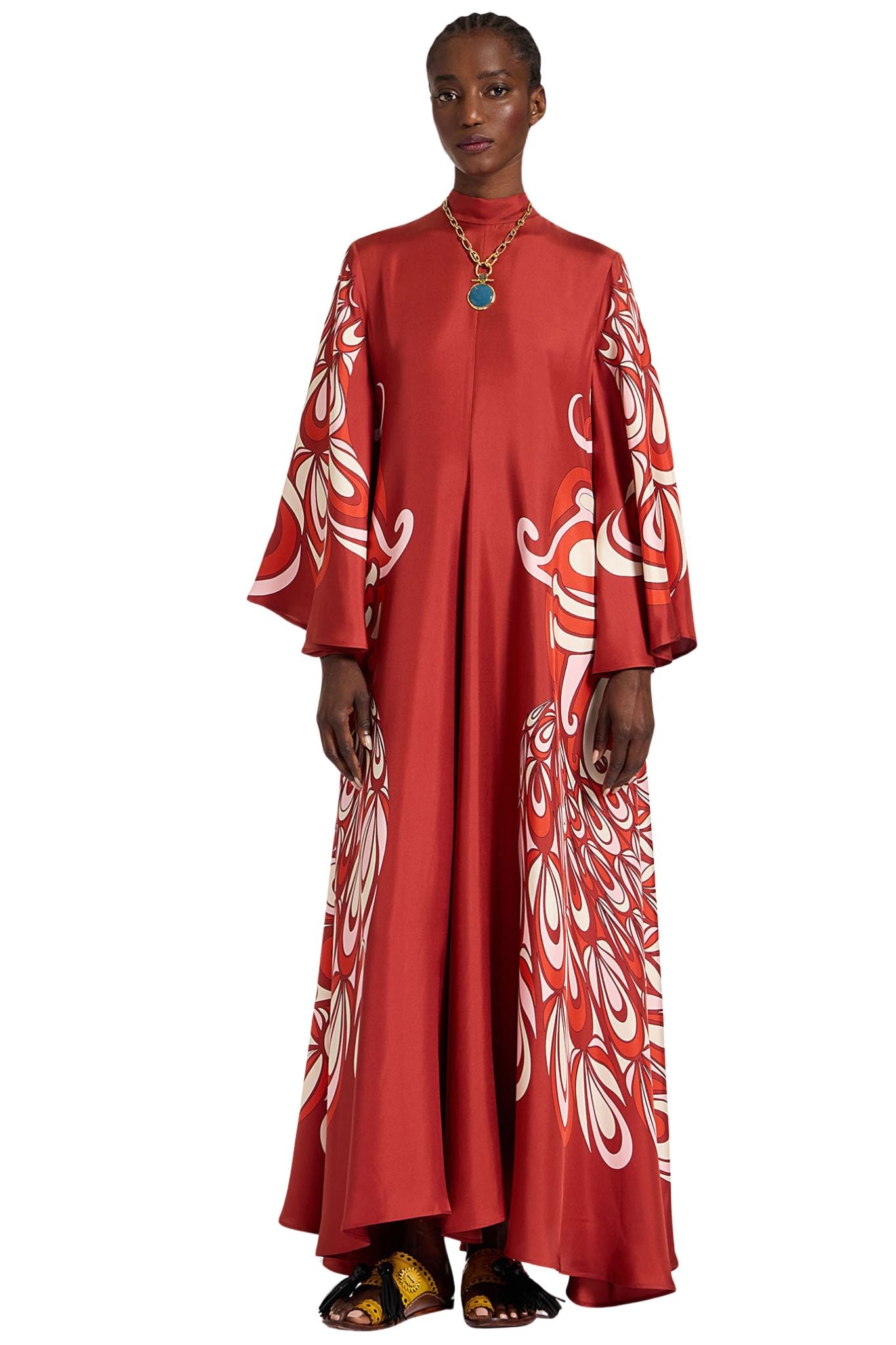 La Double J Magnifico Dress - Vermillion