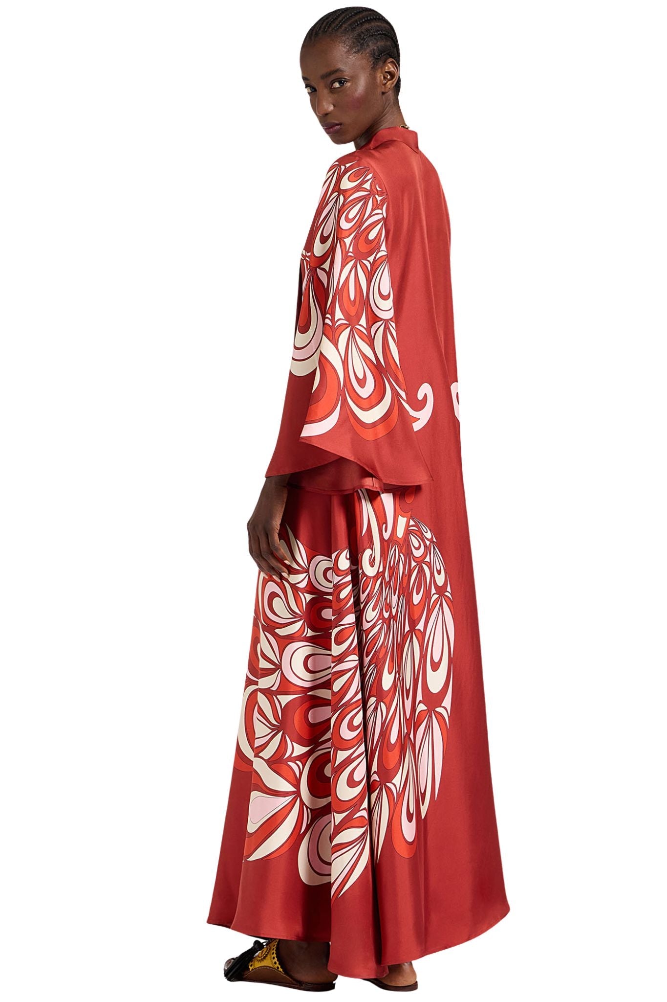 La Double J Magnifico Dress - Vermillion