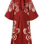 La Double J Magnifico Dress - Vermillion
