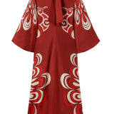 La Double J Magnifico Dress - Vermillion