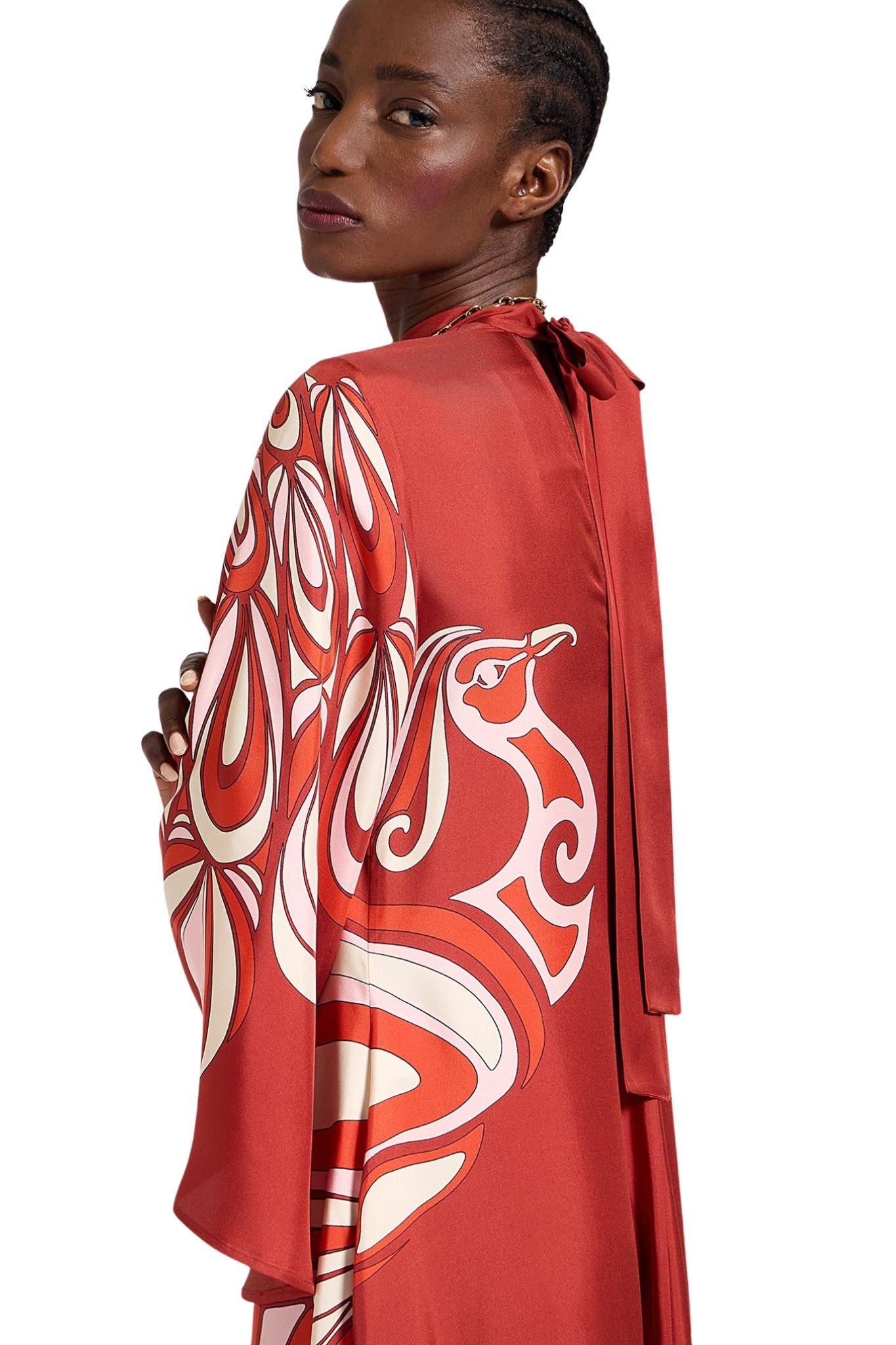 La Double J Magnifico Dress - Vermillion