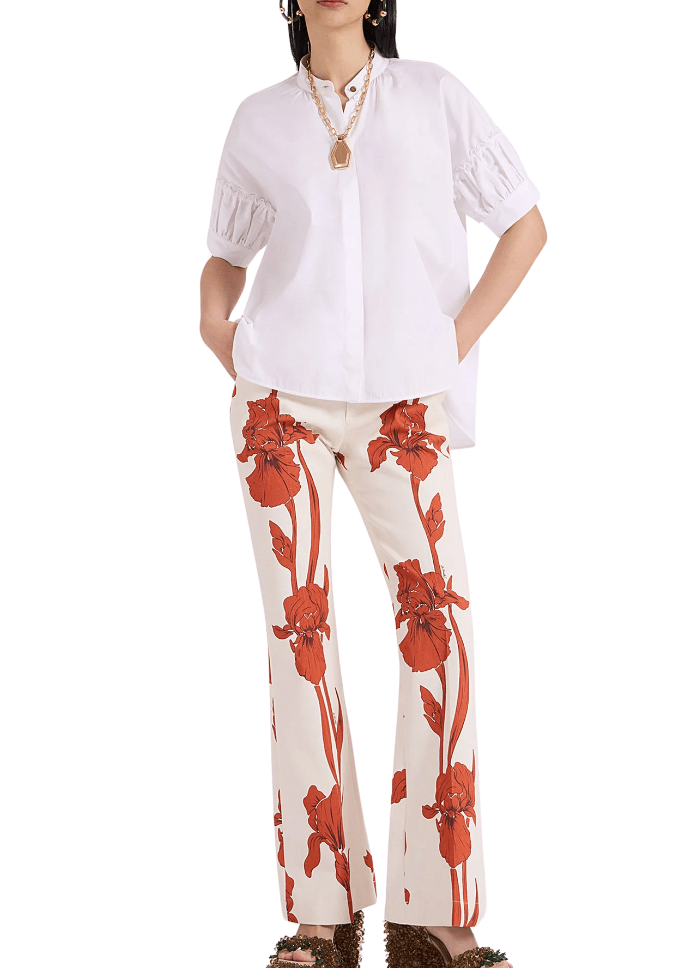 La Double J Saturday Night Pants - Vermillion