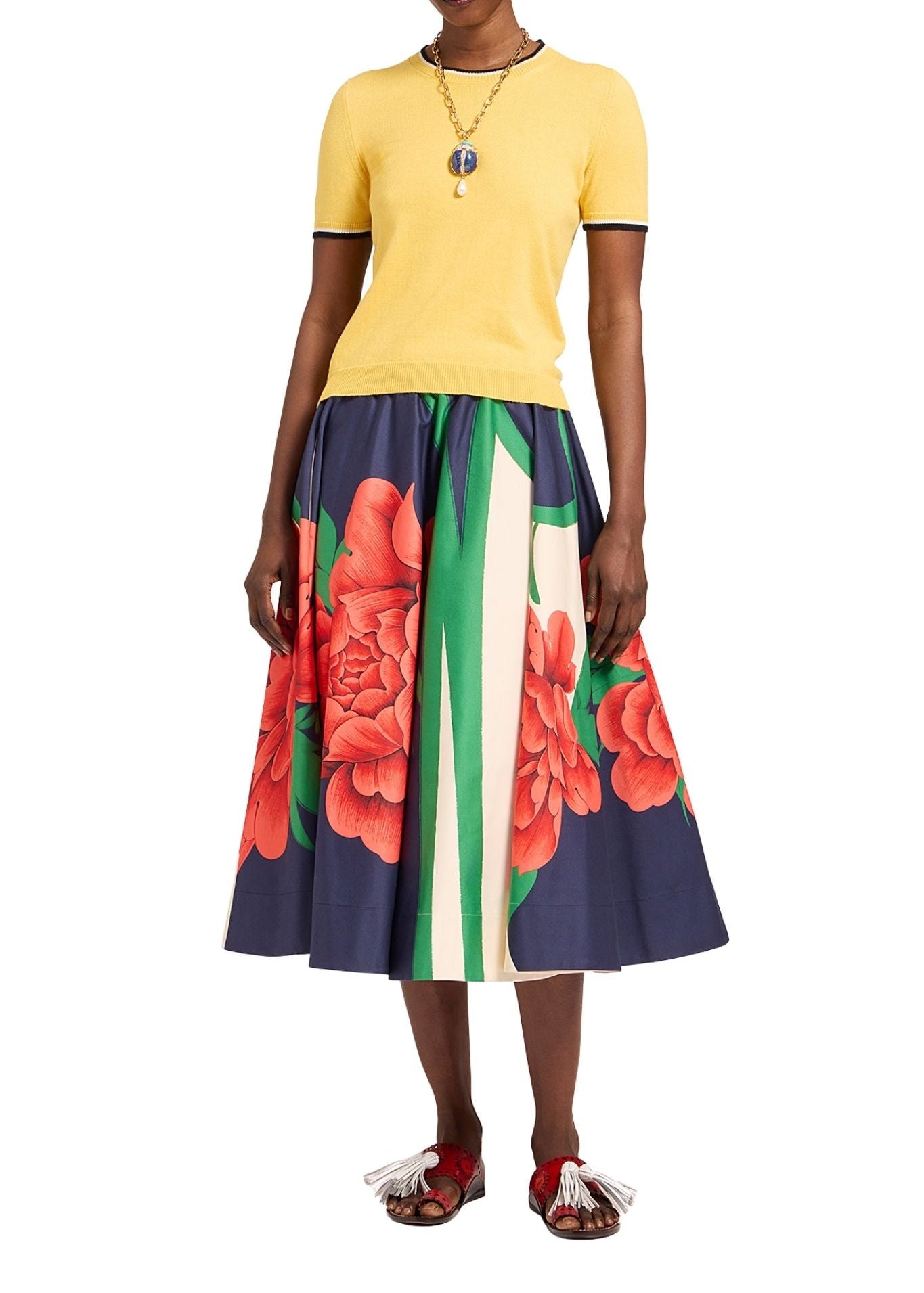 La DoubleJ Ballerina Skirt - Vermillion