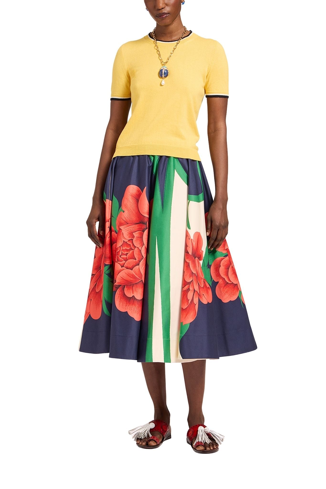 La DoubleJ Ballerina Skirt - Vermillion