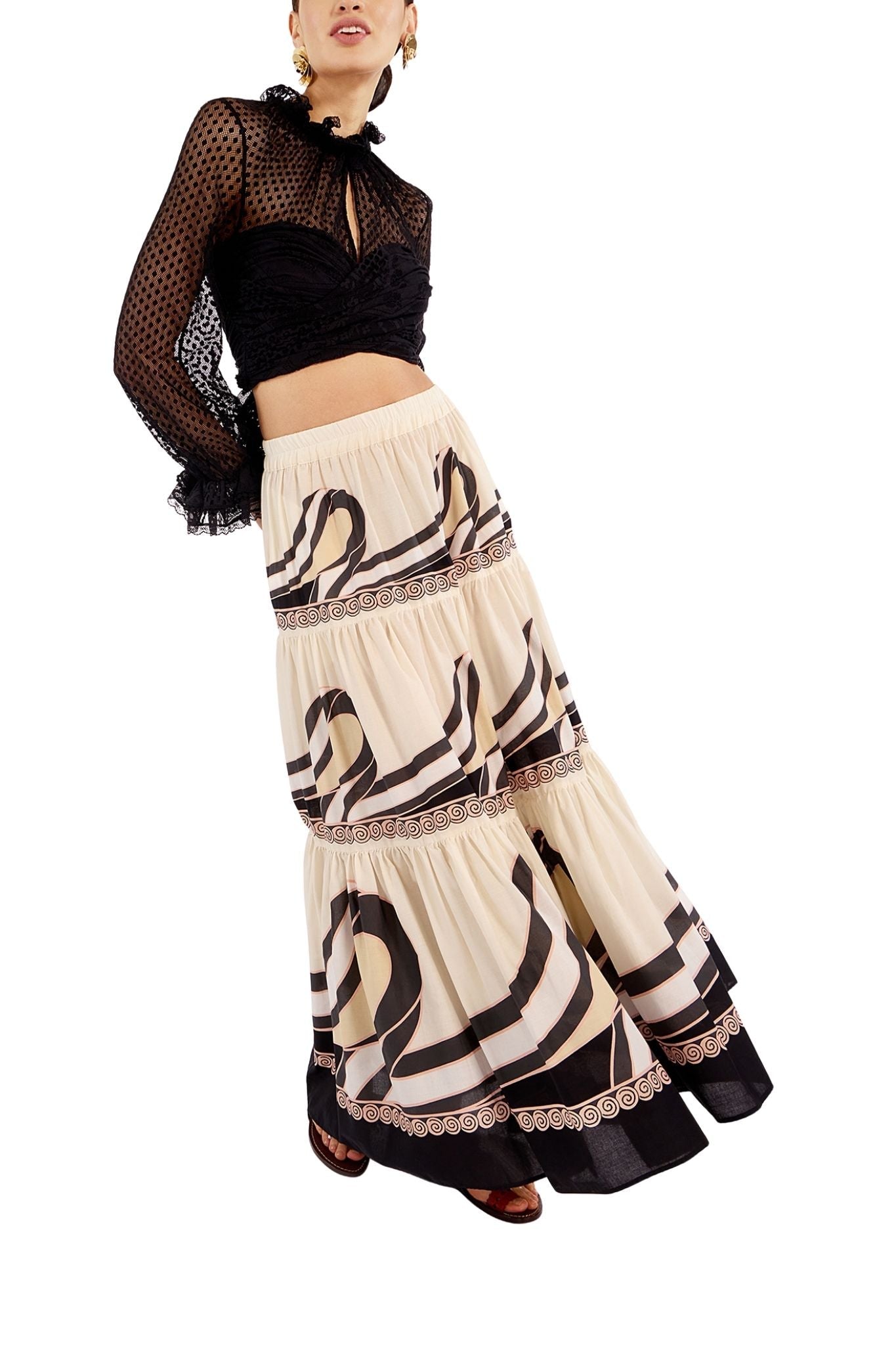 La DoubleJ Big Skirt (PLACÉE) - Vermillion