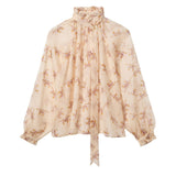 La DoubleJ Cerere Blouse - Vermillion