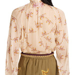 La DoubleJ Cerere Blouse - Vermillion