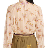 La DoubleJ Cerere Blouse - Vermillion
