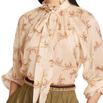 La DoubleJ Cerere Blouse - Vermillion