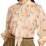 La DoubleJ Cerere Blouse - Vermillion