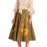 La DoubleJ Cerere Blouse - Vermillion