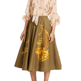 La DoubleJ Cerere Blouse - Vermillion