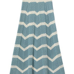 La DoubleJ Chevron Skirt - Vermillion