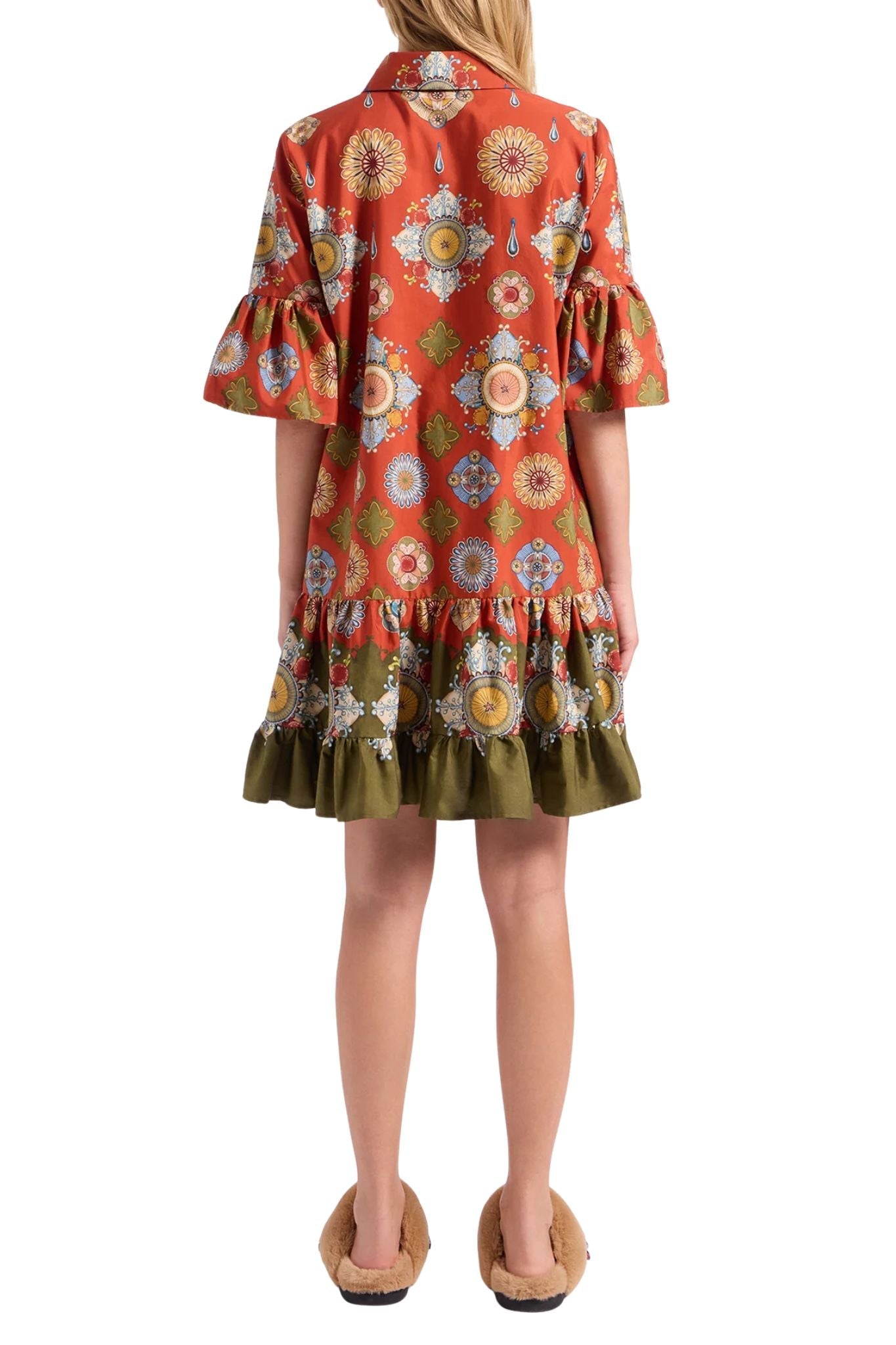 La DoubleJ Choux Dress - Vermillion