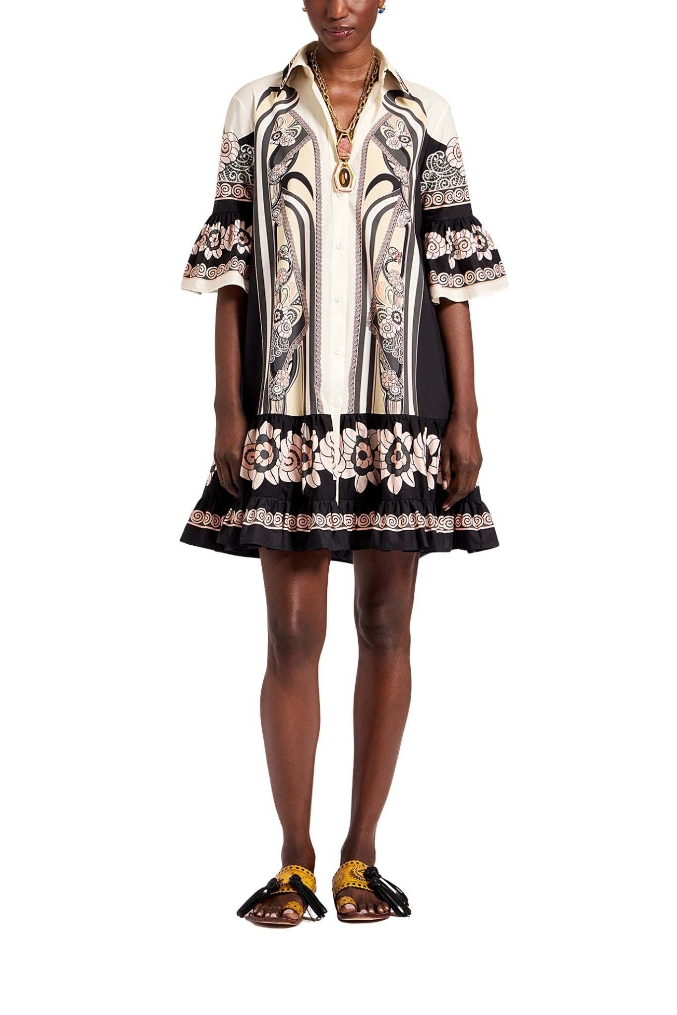 La DoubleJ Choux Dress - Vermillion