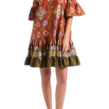 La DoubleJ Choux Dress - Vermillion