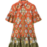 La DoubleJ Choux Dress - Vermillion