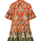 La DoubleJ Choux Dress - Vermillion