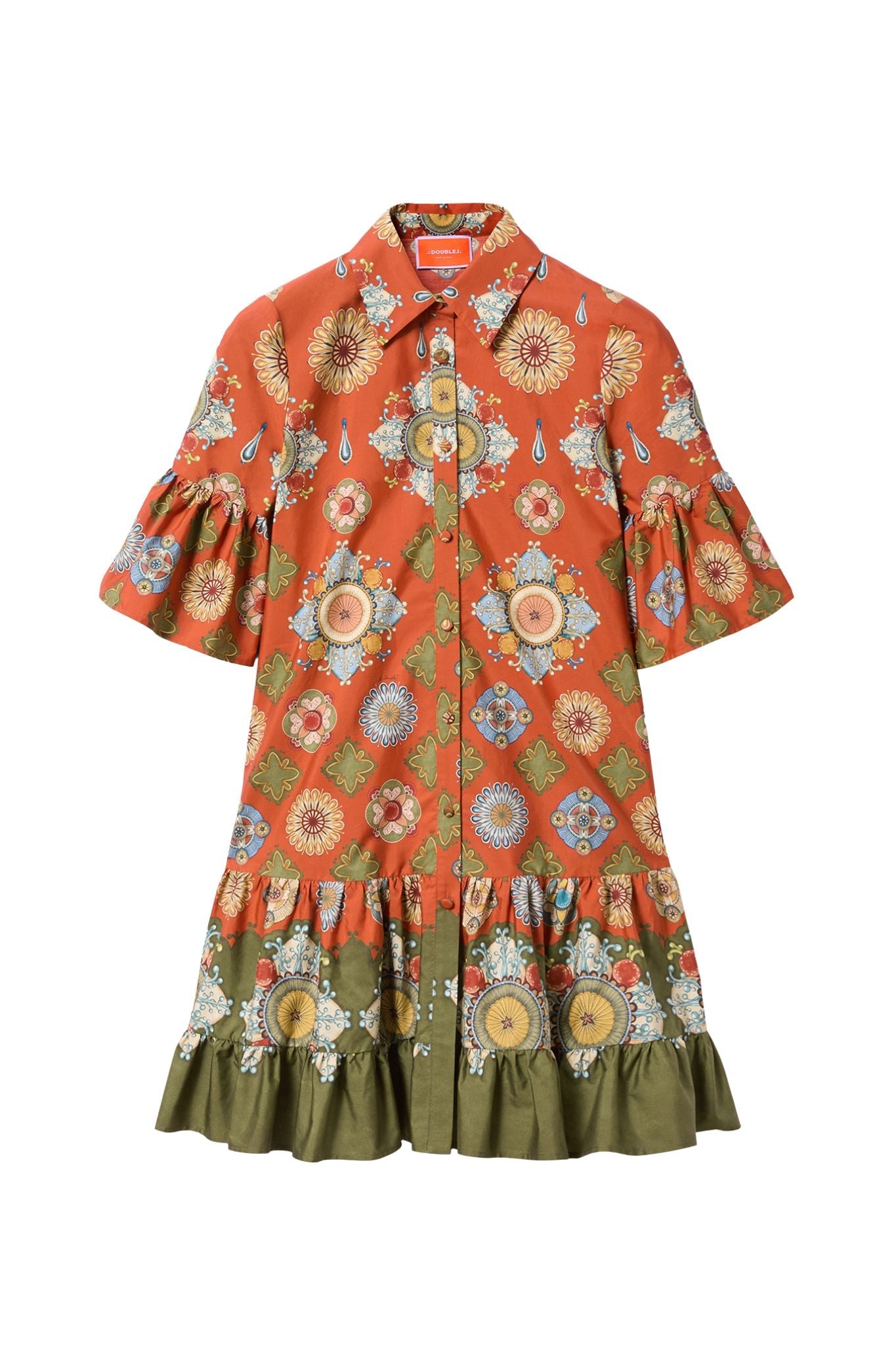 La DoubleJ Choux Dress - Vermillion