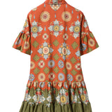 La DoubleJ Choux Dress - Vermillion