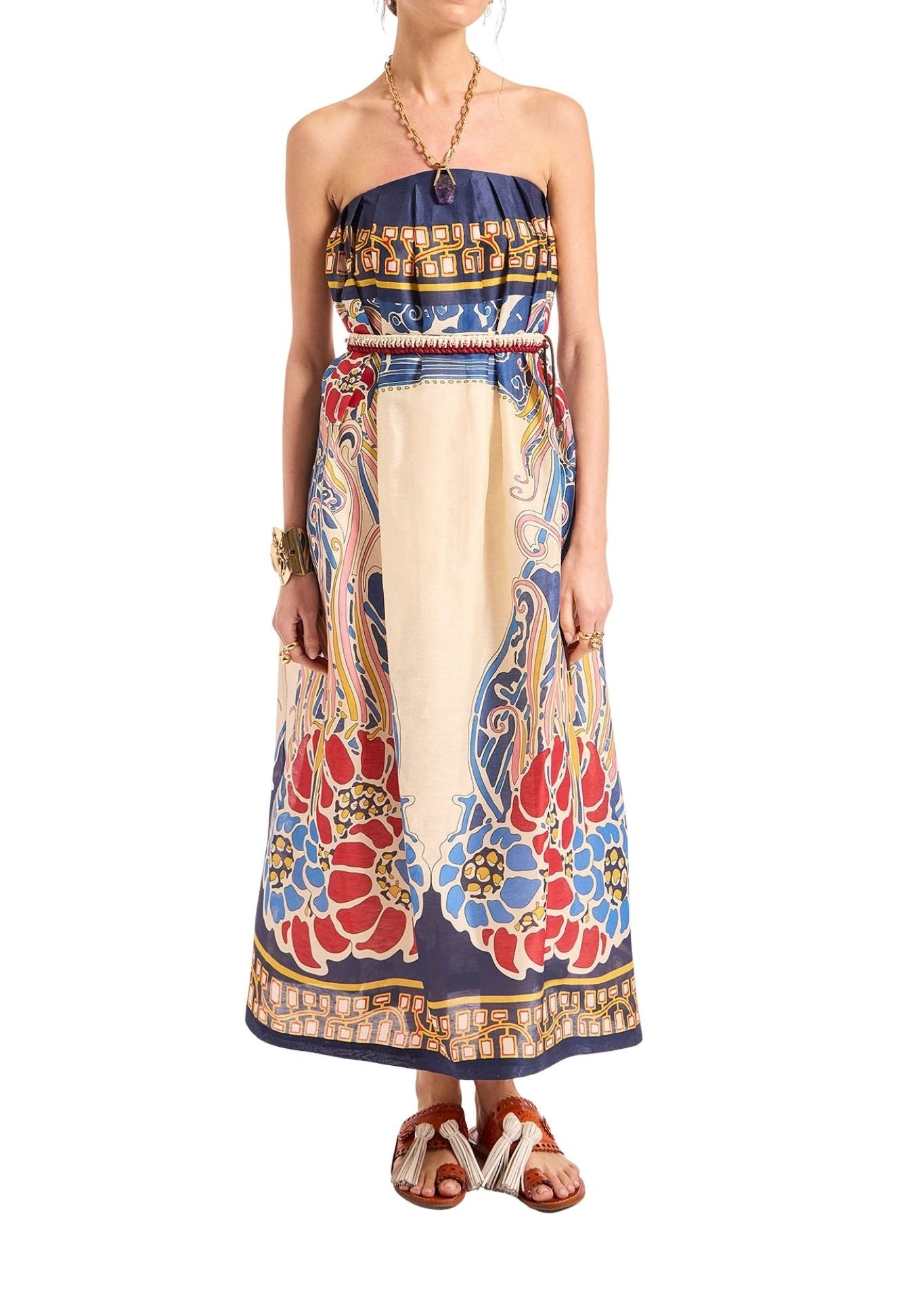 La Doublej Filter Dress (Placée) - Vermillion