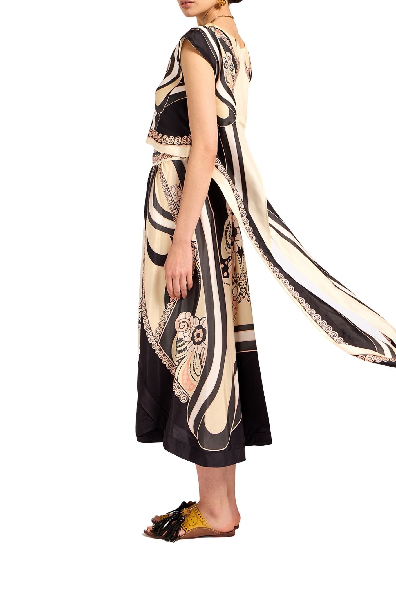 La DoubleJ Flip - Around Top - Vermillion