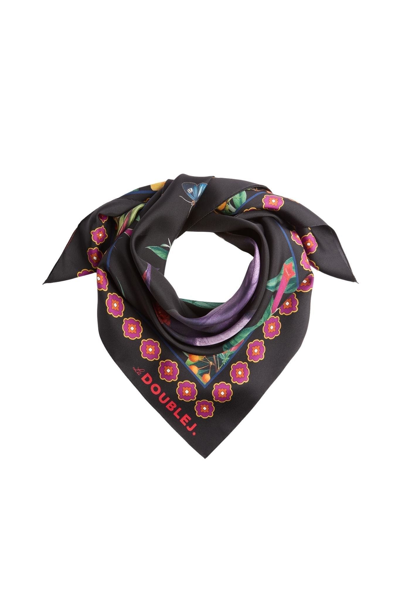 La Doublej Foulard - Vermillion
